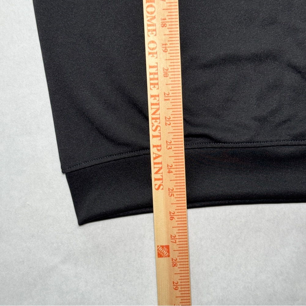 Adidas Funnel Neck Track Top Pullover Jacket, Men Size Small Black - Picture 8 of 9